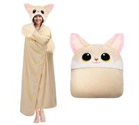 Mewaii Batamanta Unisex Zorro del Desierto 130x158CM - Súper Suave, Cálida y Acogedora - Ideal para Uso Diario, Invierno y Ocasiones Especiales