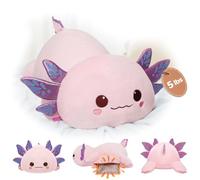 Mewaii Peluche Ajolote Microondas - Almohadilla frío/Calor 5lb/2.13lb, relajación, para Todas Las Edades (58 cm)