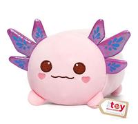 Mewaii Peluche de Axolotl, Bonito Juguete de Peluche Rosa, cojín Suave, muñeca de Peluche de Anime, Regalo de Juguete para niñas, niños y Adultos (20 cm)