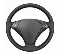 MEWANT Cubierta de volante con costura DIY para E60 (sedán) 530d 2003-2009 E61 (turismo) 2004-2009 Accesorios para volante E60 530