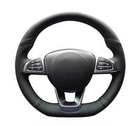 MEWANT Cubierta de volante de cuero genuino para Mercedes Benz Clase C W205/C43 2015-2018/CLA-Class C117/GLA 45 X156/CLS-Class C218/Clase E W213/GLC-Class X253 C253/GLC 43/GLE-Class W166/Clase S