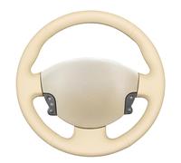 MEWANT - Cubierta Volante para Renault Megane 2 2002-2009 / Kangoo (ZE) 2008-2013 / Scenic 2 2003-2009 / Grand Scenic 2004-2009 / Cuero Microfibra/Accesorios de Volante para Renault Megane