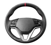 MEWANT Funda de volante cosida para Hyundai Tucson 2016-2021 / Accesorios para volantes para Hyundai Tucson