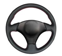 MEWANT Funda de Volante de Cuero Genuino para Toyota RAV4 1998-2003 / Celica 1999-2006 / Corolla (EE.UU.) 2003-2008 / Matrix 2002-2008 / MR2 1999-2007 / Supra 1996-2002 / Caldina 1997-2002
