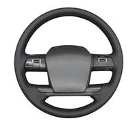 MEWANT Funda de volante estilo 3D cosida a mano para Volvo VNL VNR FM FH 2017-2025, accesorios de volante para Volvo FM