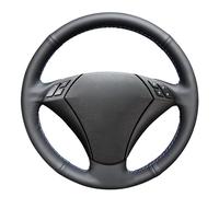 MEWANT Funda de Volante para E60 (Sedan) 530d 2003-2009, E61 (Touring) 2004-2009, Hecha de Piel de Microfibra/Volantes y Accesorios para E60 530d E61