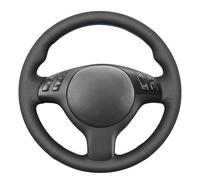 MEWANT Funda para volante cosida a mano para BMW Serie 3 E46 E46/5 Series 2004-2005/5 Series E39 2002-2003 / M3 2001-2006 / M5 2000-2003