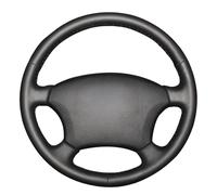 MEWANT Funda para volante cosida a mano para Toyota Land Cruiser para Prado 120 2004-2009, Land Cruiser 1995-2007, Tacoma 2005-2011, 4Runner 2003-2009, Hilux 2009-2011