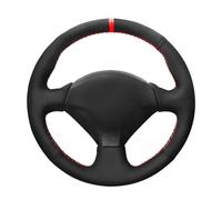 MEWANT Funda para Volante de Auto de Piel auténtica y Gamuza para Honda S2000 2000 2001 2002 2003 2004 2005 2006 2007 2008 Civic Si 2002 2003 2004 Acura RSX Type-S 2005