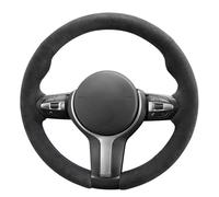 MEWANT Funda para volante de coche Alcantara para BMW Serie 2 F22 F23 3 Series F30 F34 F32 F33 F36 F10 F07 F12 F13 F06 X2 F39 X3 F25 X4 F26 X5 F15 X5 6 F16 Accesorios para volante BMW