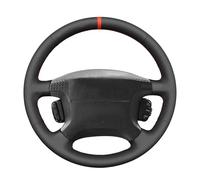 MEWANT Funda para volante de piel auténtica cosida a mano para Nissan Patrol GR V y61 Wagon 1997-2005, accesorios para volante