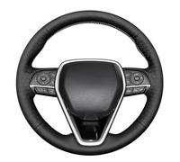 MEWANT Funda para Volante de Toyota RAV4 2019-2024/Camry 2018-2024/Corolla 2020-2024/Avalon 2019-2022 Envoltura de Volante Cosida a Mano