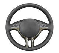 MEWANT Funda para volante estilo 3D cosida para 3 Series E46/5 2000-2006/5 Series E39 2000-2003/X5 E53 1999-2003/Z3 E36/7/8 2000-2002