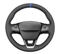 MEWANT Funda Volante de Automóvil Cosida a Mano para Ford Focus IV/Kuga III/Puma/Bronco Sport/Fiesta VII/Maverick/Tourneo Courier/Tourneo Custom/Transit/Transit Courier/Transit Custom