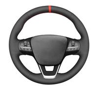 MEWANT Funda Volante de Automóvil Cosida a Mano para Ford Focus IV/Kuga III/Puma/Bronco Sport/Fiesta VII/Maverick/Tourneo Courier/Tourneo Custom/Transit/Transit Courier/Transit Custom
