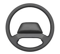 MEWANT Fundas para Volante de Coche Cosida a Mano para Land Rover Defender 2013-2018 Cubierta del Volante Accesorios para Land Rover Defender