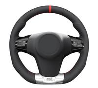 MEWANT Fundas para Volante de Coche Cosida a Mano para Opel Corsa OPC 2008-2014 Cubierta del Volante Accesorios para Opel Corsa