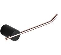 Mexen 7088133-67, Dispensador de papel higiénico Aron, Black/rose gold