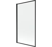 Mexen Alex mampara de baño de 1 hoja 70 x 140 cm, marco negro fijo - 893-070-000-70-70 2390 5907709125964