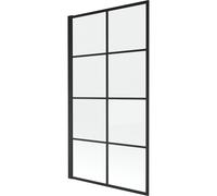 Mexen Alex mampara de ducha de 1 panel 70 x 140 cm, rejilla negra - 893-070-001-70-77 2395 5907709126015