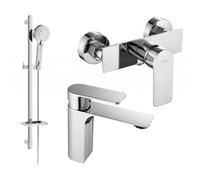 Mexen Alexa DQ40 conjunto de ducha, cromo - 71204DQ40-00 5922 5907709198388