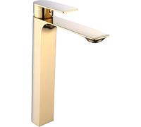 Mexen Alexa grifo de lavabo alto, dorado - 71210-50 1438 5907709191938