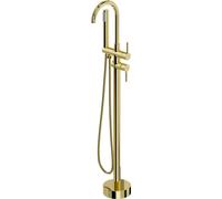 Mexen Alma grifo de bañera independiente, dorado - 75033-50 1848 5903163389942