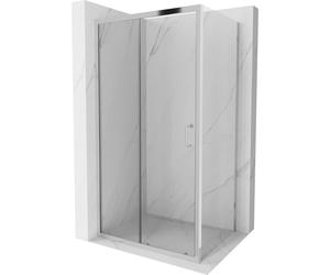 Mexen Apia cabina de ducha corredera 90 x 100 cm, transparente, cromo - 840-090-100-01-00 14656 5907709153677