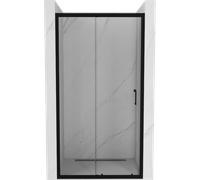 Mexen Apia puerta de ducha corredera 100 cm, transparente, negra - 845-100-000-70-00 2749 5907709109124