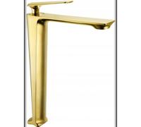 Mexen Ares grifo de lavabo alto, dorado - 744110-50 4504 5907709195530