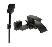 Mexen Aries R62 grifo de bañera con set de ducha, negro - 74483R62-70 5330 5907709186491