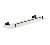 Mexen Arno estante colgante de vidrio, negro - 7020737-70 2572 5907709108967