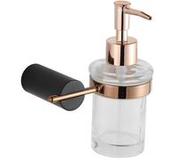 Mexen Aron dispensador de jabón, negro/oro rosa - 70881388-67 5125 5907709171930