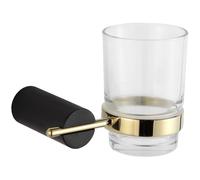 Mexen Aron vaso para cepillos, negro/dorado - 7088138-57 5112 5907709171886