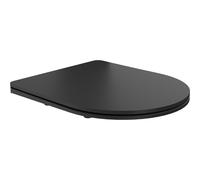 Mexen asiento de inodoro de cierre suave slim, duroplast, negro mate - 39100185 5915 5907709126398