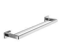 Mexen Asis doble perchero para toallas, cromo - 7017625-00 496 5907709120372