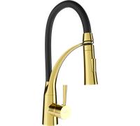 Mexen Aster grifo de cocina, dorado/negro - 73450-57 2015 5907709111943