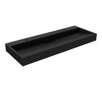 Mexen Ava lavabo de superficie de conglomerado 2/O 120 x 46 cm, negro - 23011272 20914 5907709158795