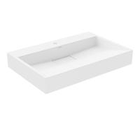 Mexen Ava lavabo sobre encimera de conglomerado 1/O 70 x 46 cm, blanco - 23017001 15960 5907709158573