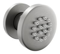 Mexen boquilla lateral sobre pared, gun gray cepillado - 79361-66 236 5907709119376