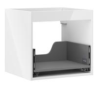 Mexen Box-A armario bajo lavabo 50 cm, 1 cajón, blanco brillante - 91AX0-0500-470-1-00 56339 5905315939944