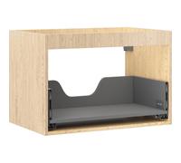 Mexen Box-A cuerpo de mueble bajo lavabo 70 cm, 1 cajón, roble - 91AX0-0700-470-1-81 56455 5905315466488