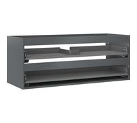 Mexen Box-A cuerpo del gabinete debajo del lavabo 120 cm, 2 cajones, grafito mate - 91AX0-1200-470-2-66 56567 5905315942500