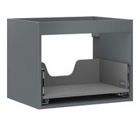 Mexen Box-A cuerpo del mueble bajo lavabo 60 cm, 1 cajón, grafito mate - 91AX0-0600-470-1-66 56386 5905315942340