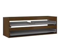 Mexen Box-A cuerpo del mueble bajo lavabo de 140 cm, 2 cajones, nogal - 91AX0-1400-470-2-86 56645 5905315466952
