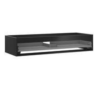 Mexen Box-A mueble de lavabo bajo 120 cm, 1 cajón, negro mate - 91AX0-1200-235-1-71 56754 5905315944061