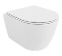 Mexen Carmen cuenco WC sin borde con asiento de cierre suave slim, duroplástico, brillo blanco - 30880400 4420 5907709113824