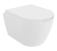 Mexen Carmen inodoro Rimless con asiento de cierre suave duroplast, blanco brillo - 30880200 4417 5907709113770