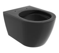 Mexen Carmen inodoro sin reborde, negro mate - 3388XX85 4437 5907709126329
