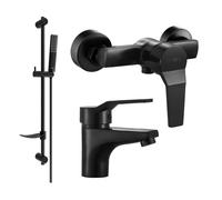 Mexen Caro DF72 conjunto de ducha, negro - 746604DF72-70 5401 5907709184275
